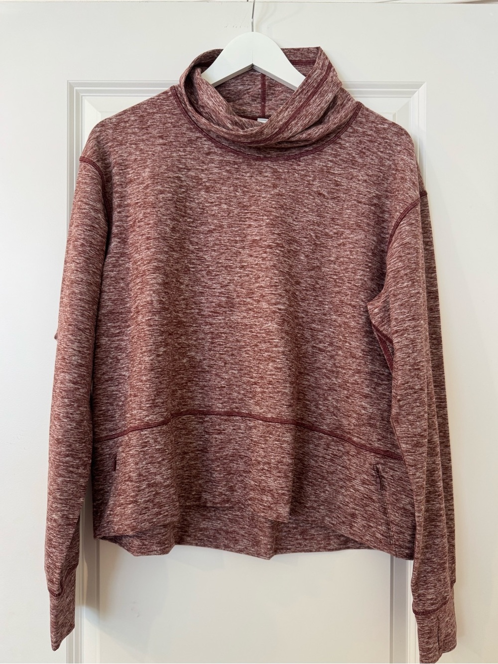 Lululemon funnel neck sweatshirt